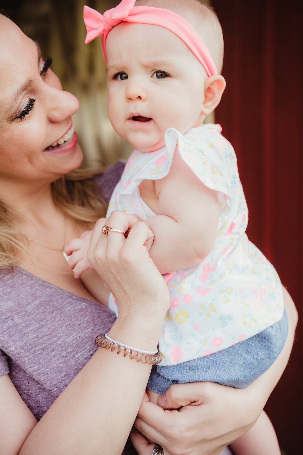 Six Month Milestone Session at Pottersburg Bridge Marysville, Ohio